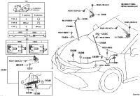 5363006250-CABLE ASSY, HOOD LOCK CONTROL