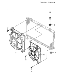 96887037-BUMPER RAD-UPPR (S/W)