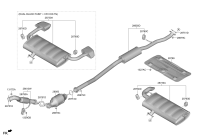 28610N8530-MUFFLER ASSY-FRT
