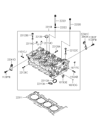 221002B710-HEAD ASSY
