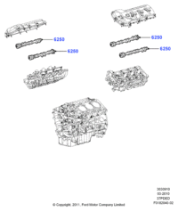AT4Z6250A-CAMSHAFT