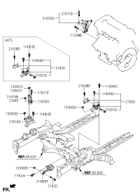 218102X000-BRACKET ASSY-ENGINE MTG