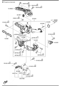 PE2340305-GASKET-EXHAUST PIPE
