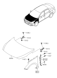 66311B3000-Panel-fender, lh