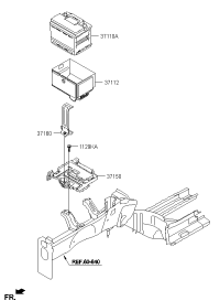 37160A7000-CLAMP-BATTERY