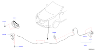 656016JP0A-Lock assy-hood