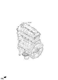 R8D7103B00-ENGINE ASSY-SUB
