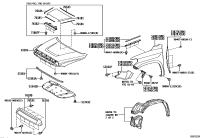 521150C110-SUPPORT, FRONT BUMPER SIDE, RH