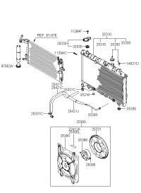 253102D110-RADIATOR ASSY