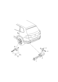 95B907324B-Wheel pressure control unit