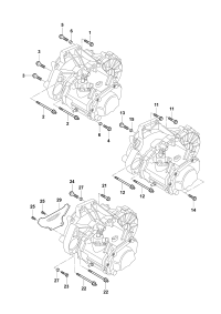 N90870401-Bolt, hexagon shoulder w/insert