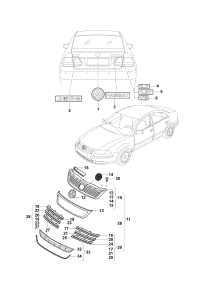 3BD853761A-Frame assy-trim