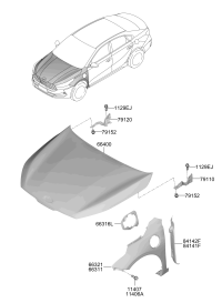 66311Q9000-Panel-fender, lh