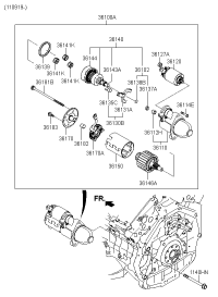 361003C171-STARTER ASSY