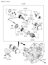 361003C170-STARTER ASSY