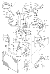 1K0122291BM-RADIATOR HOSE CNCTNG CLIP