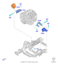 JL1Z6038B-RUBBER,T/MISSION MT