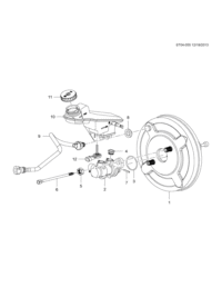 95977378-Hose, brake booster vacuum