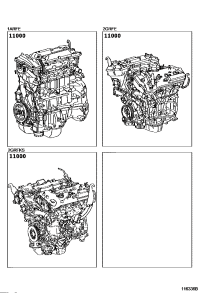 190000P181-ENGINE ASSY, PARTIAL