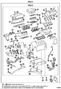 041110P065-GASKET KIT, ENGINE OVERHAUL
