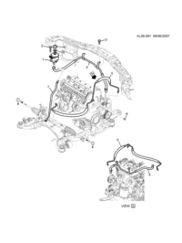 94567351-Tank, power steering liquid (incl. 8,9)
