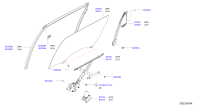 822345BC0B-PIECE ASSY CORNER,REAR DOOR 0518