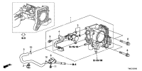 16400RC4H01-Throttle body, electronic control