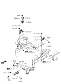 21830B3000-BRACKET ASSY-TRANSAXLE MTG