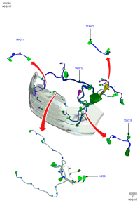 CN1514K012AEE-Harness assy-eng room
