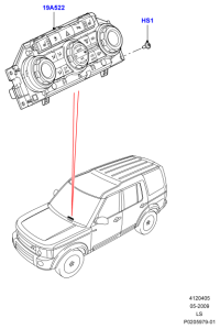 LR014020-Control assy-heater