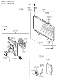 253103B500-RADIATOR ASSY