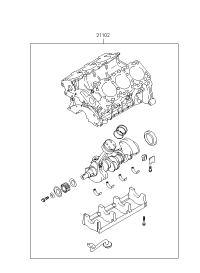 211023BB00-ENGINE ASSY-SHORT