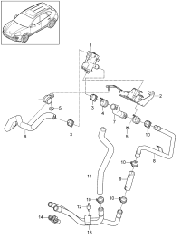 95857298400-HOSE-OIL RETURN PIPE