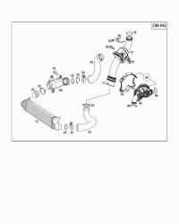 2215281482-RADIATOR HOSE W124/E200/E220