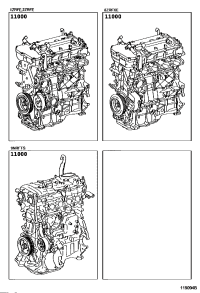 190000T440-ENGINE ASSY, PARTIAL