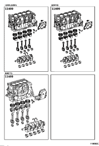 114000T340-BLOCK ASSY, SHORT