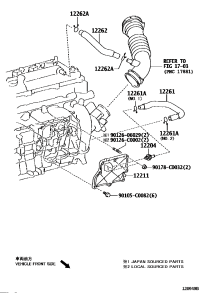 122610T020-HOSE, VENTILATION