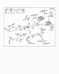 0015407417-LAMBDA SENSOR 4T/450MM-R199