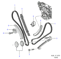 XL3Z6306BA-SPROCKET-CRANKSHAFT