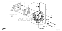 16400R9PA01-THROTTLE BODY ASSY