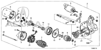 31200RK1A71-STARTER ASSY