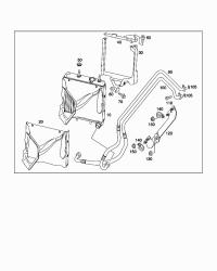 1131800882-RADIATOR HOSE W124/E200/E220