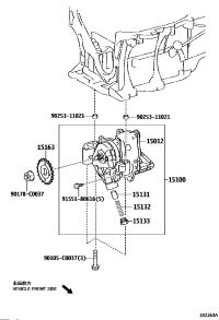 151000T010-PUMP ASSY-OIL