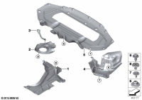 51758491261-Garnish, deck fuel tank, lh