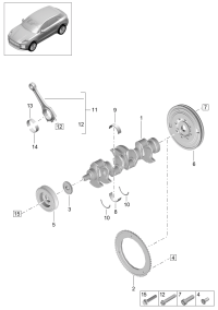 95810124300-Bearing shell-crankshaft
