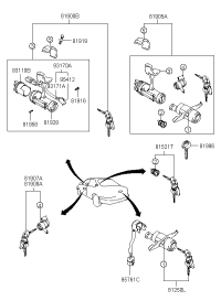 819702DA00-LOCK(L),DOOR