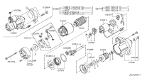 23300EY00C-STARTER12V 13T 1.4KWTOY CAMRY 4 CYL
