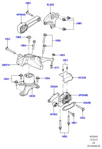 LR006278-RUBBER,T/MISSION MT
