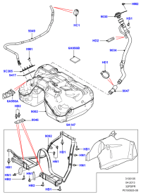 LR005052-CLIP,HOSE