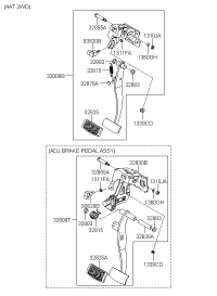 328003K100-PEDAL ASSY-BRAKE